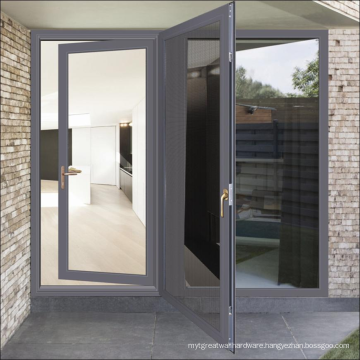 Bifold Doors Sliding System Double Tempered Glazed